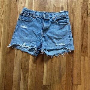 Levi’s Jean wedgie shorts